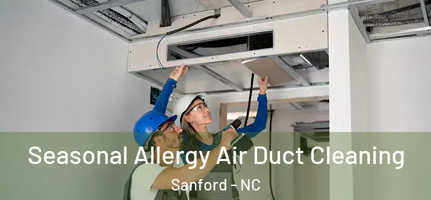 Seasonal Allergy Air Duct Cleaning Sanford - NC